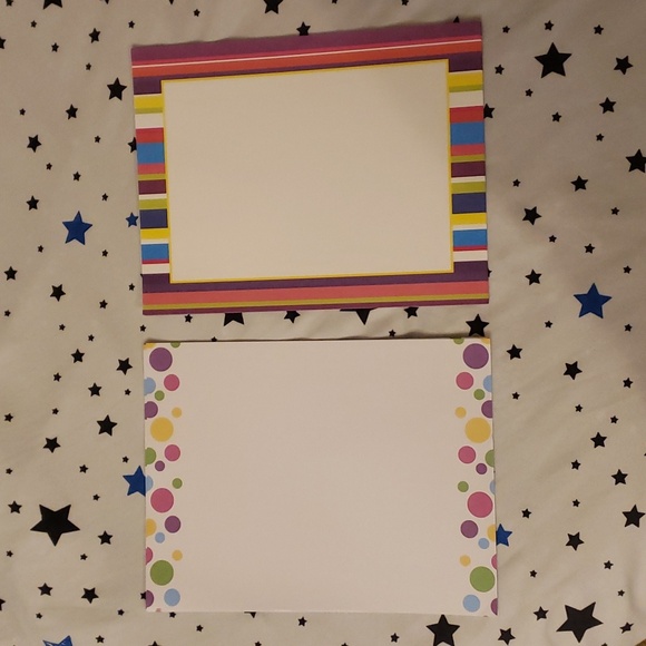 Free! (With Purchase) Barker Creek Designer Computer Paper- 2 Multicolor Border - Picture 3 of 9